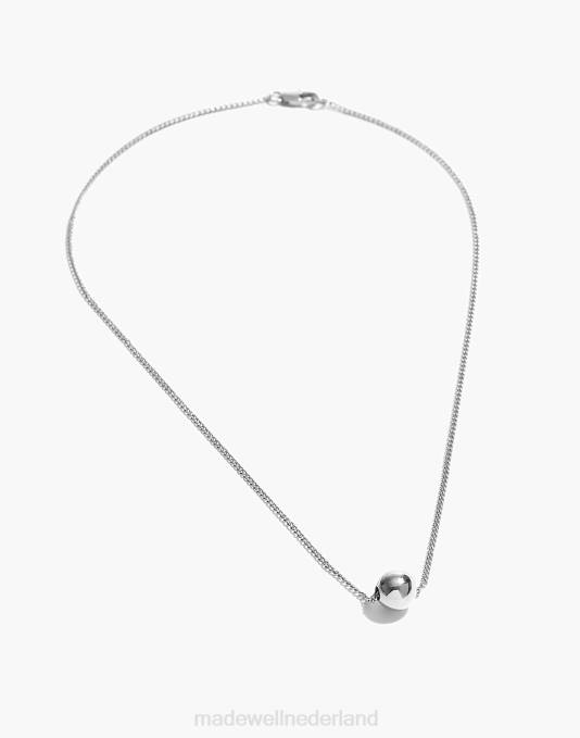juwelen zilver ZVH61530 Madewell Nashira Arno Sterling Saturnus ketting vrouwen