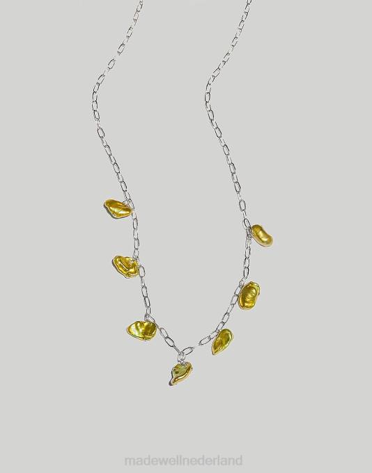 juwelen zilver ZVH61956 Madewell Muns orilla charme ketting vrouwen