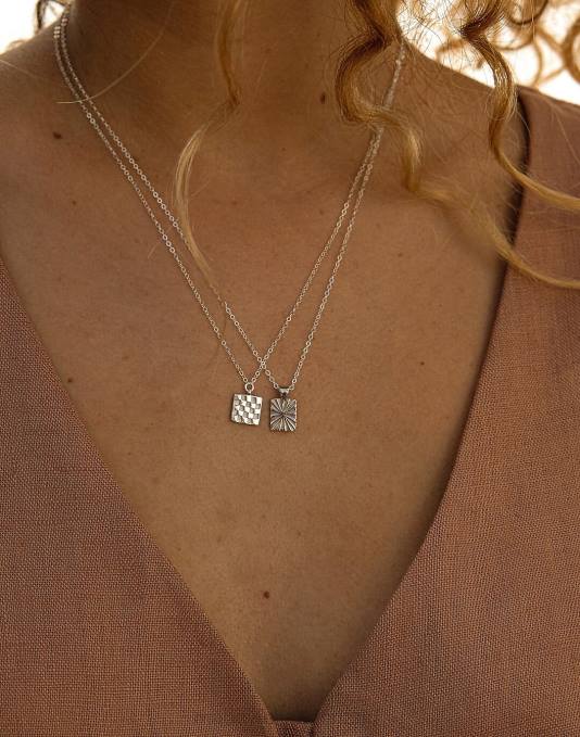 juwelen zilver ZVH61960 Madewell muns tablero ketting vrouwen