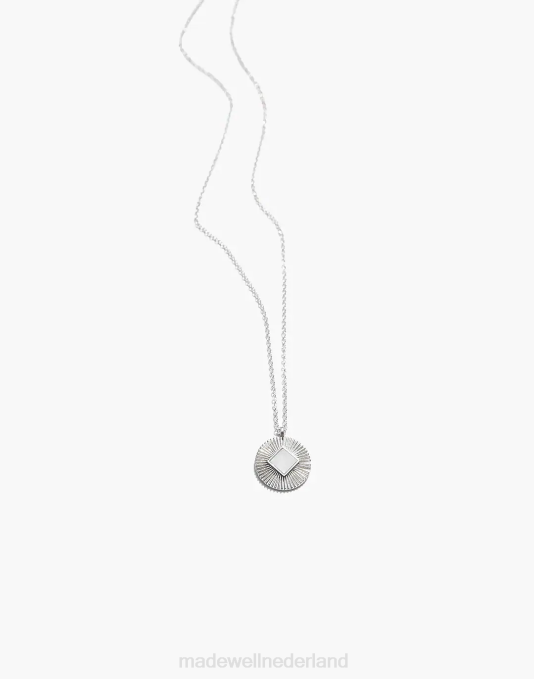 juwelen zilver ZVH62000 Madewell Muns Hito ketting vrouwen
