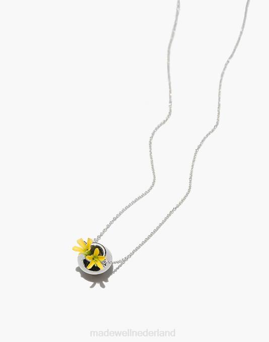 juwelen zilver ZVH62006 Madewell Muns Pascal vaas ketting vrouwen