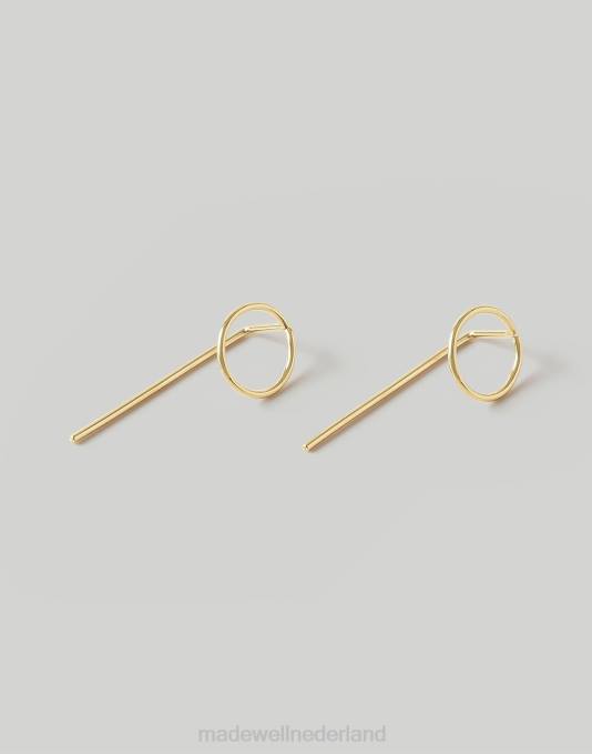 accessoires goud ZVH61442 Madewell Sheena Marshall sieraden Eloise Threader oorbellen vrouwen