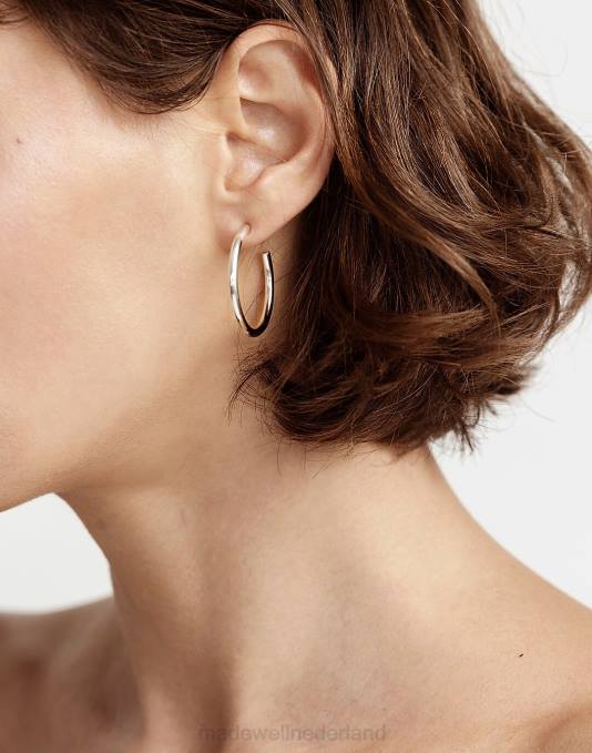 accessoires zilver ZVH61897 Madewell maslo sieraden oorringen vrouwen