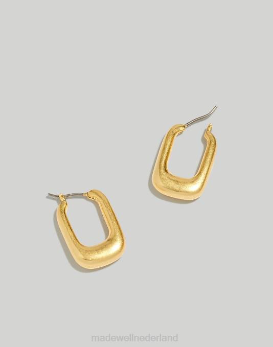 juwelen bleek goud ZVH6891 Madewell karabijnhaak oorringen vrouwen