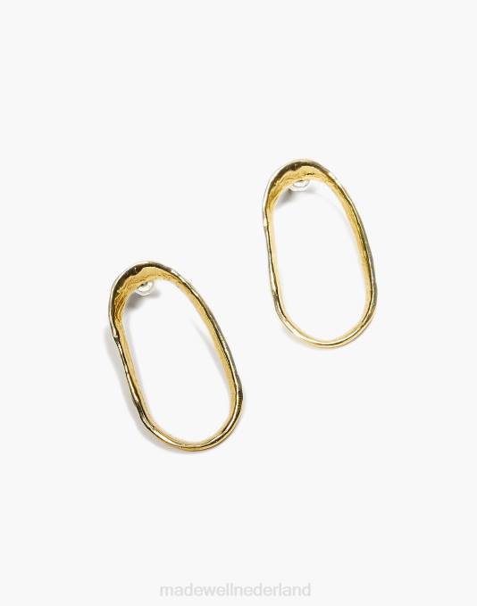 juwelen goud ZVH61154 Madewell Odette New York getijdenoorringen vrouwen