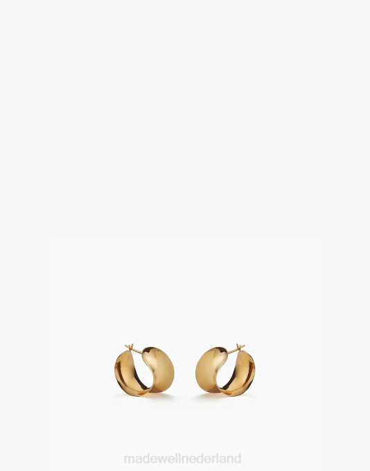 juwelen goud ZVH61174 Madewell Agmes mini laila hoepels vrouwen