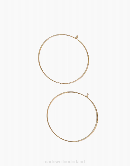 juwelen goud ZVH61348 Madewell bychari oorringen vrouwen