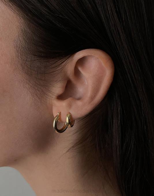 juwelen goud ZVH61734 Madewell Klassieke oorringen van Kinn vrouwen