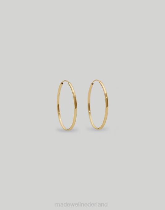 juwelen goud ZVH61745 Madewell Kinn lichtgewicht oorringen vrouwen