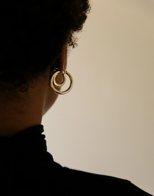 juwelen goud ZVH61770 Madewell Klassieke oorringen van Kinn vrouwen