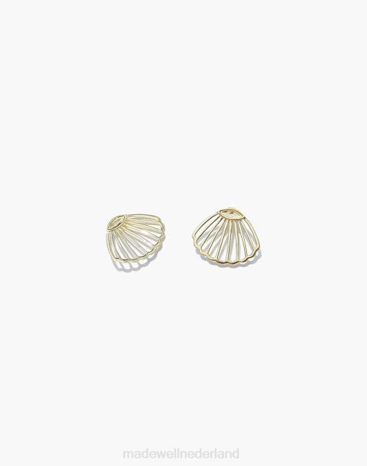 juwelen goud ZVH61980 Madewell muns concha oorbellen vrouwen