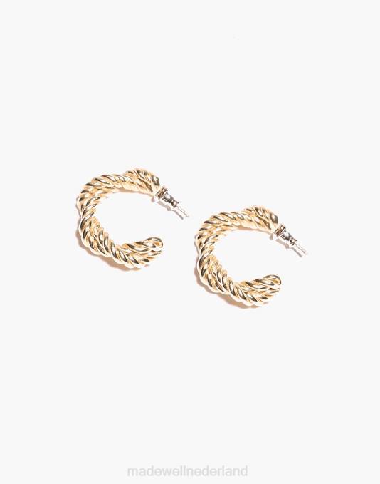 juwelen goud ZVH62059 Madewell odette lou hoepels vrouwen