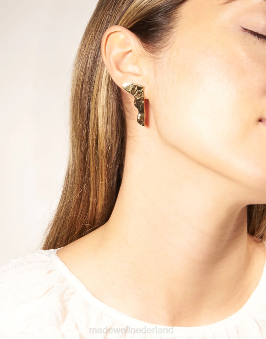 juwelen goud ZVH62077 Madewell Odette New York Ange oorbellen vrouwen
