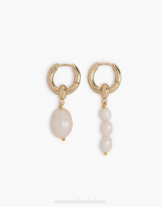 juwelen goud ZVH62096 Madewell petit momenten begonia oorbellen vrouwen