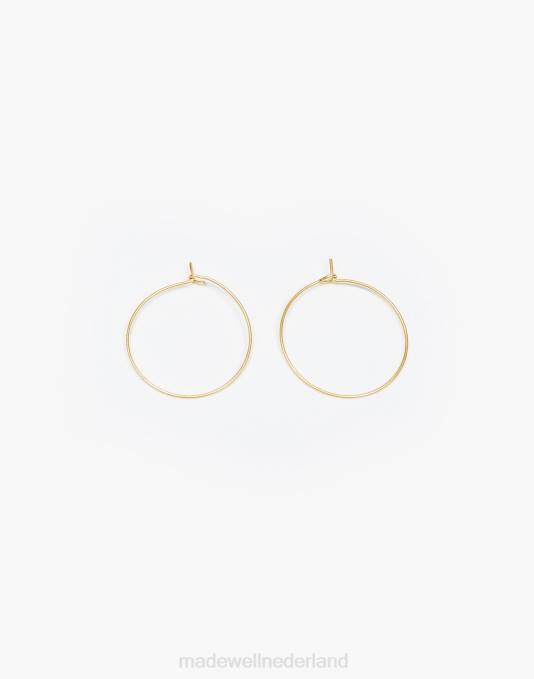 juwelen messing ZVH61854 Madewell Mahnal filament oorringen groot vrouwen
