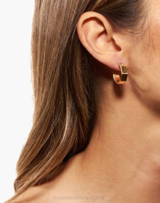 juwelen messing ZVH62070 Madewell odette grande verrou hoepels vrouwen