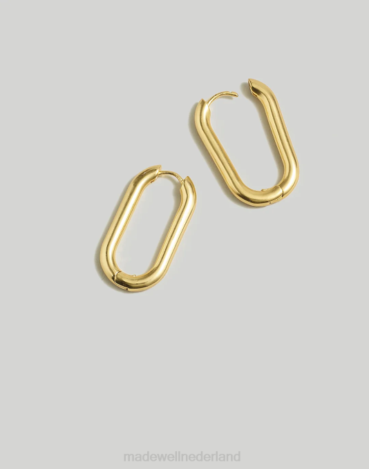 juwelen vintage goud ZVH6847 Madewell karabijnhaak oorringen vrouwen