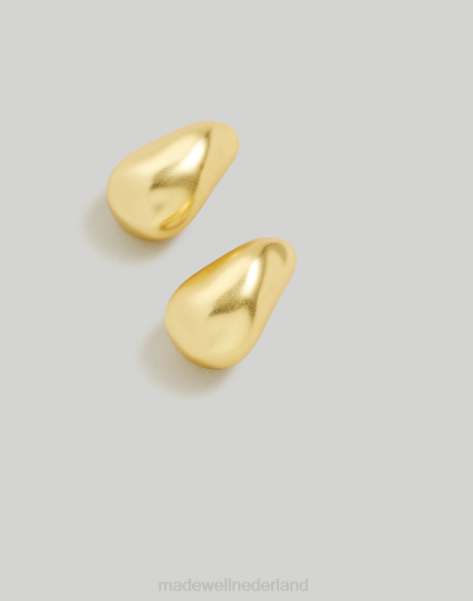 juwelen vintage goud ZVH6874 Madewell sculpturale druppel-statement oorbellen vrouwen