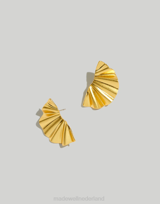 juwelen vintage goud ZVH6901 Madewell golvende statement oorbellen vrouwen juwelen vintage goud ZVH6901 Madewell golvende statement oorbellen vrouwen