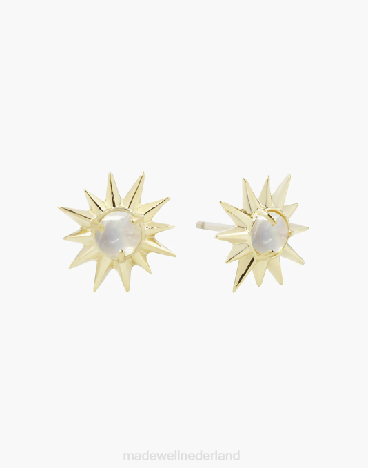 juwelen wit ZVH61544 Madewell studio grun opaal starburst oorknopjes vrouwen