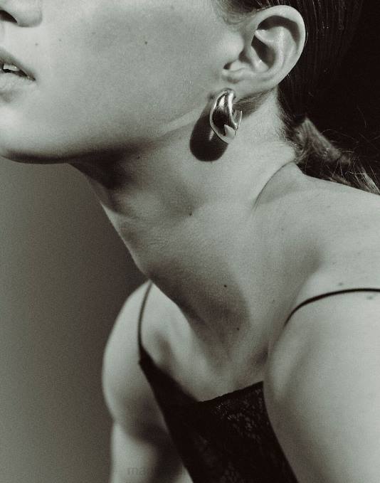 juwelen zilver ZVH61173 Madewell Agmes Celia-hoepels vrouwen