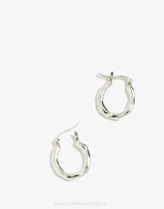 juwelen zilver ZVH61528 Madewell nashira arno sterling vijverhoepeloorbellen vrouwen