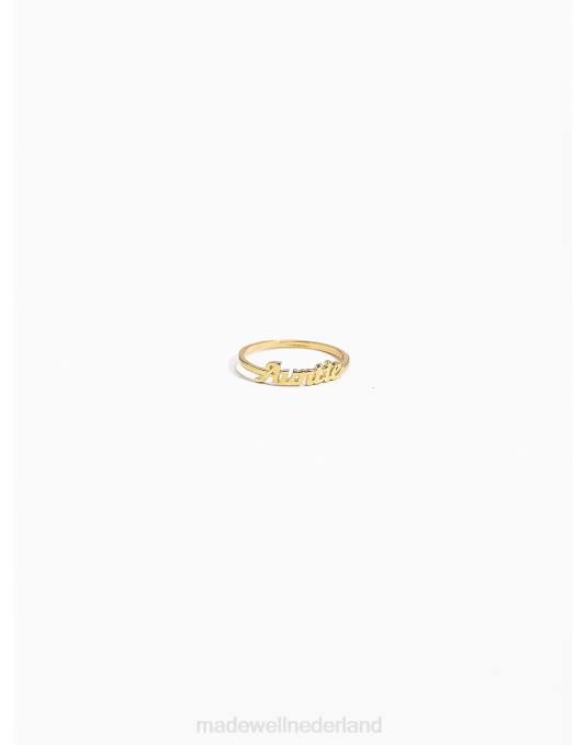 accessoires goud ZVH61481 Madewell Katie Dean sieraden tante ring vrouwen