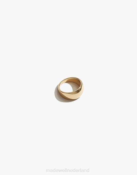 accessoires goud ZVH61892 Madewell maslo sieraden koepelvormige ring vrouwen