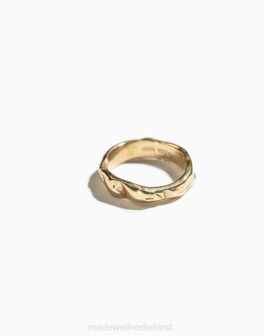 accessoires messing ZVH61300 Madewell iris 1956 sieraden flowbandring vrouwen