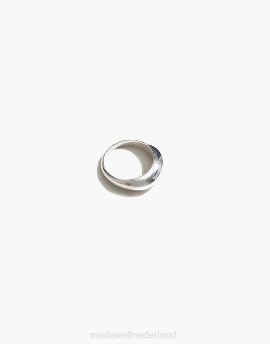 accessoires zilver ZVH61885 Madewell maslo sieraden mini koepelvormige ring sterling vrouwen