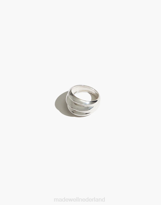 accessoires zilver ZVH61896 Madewell maslo sieraden drievoudige ring sterling vrouwen