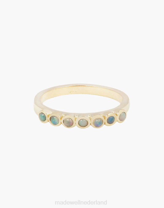 juwelen bleke dageraad ZVH61552 Madewell studio grun opaal kroonring vrouwen