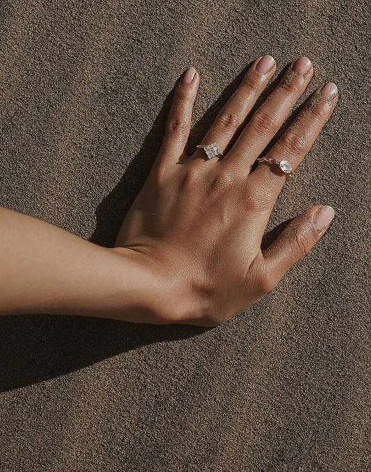 juwelen goud ZVH61536 Madewell studio grun topaas kabelring vrouwen