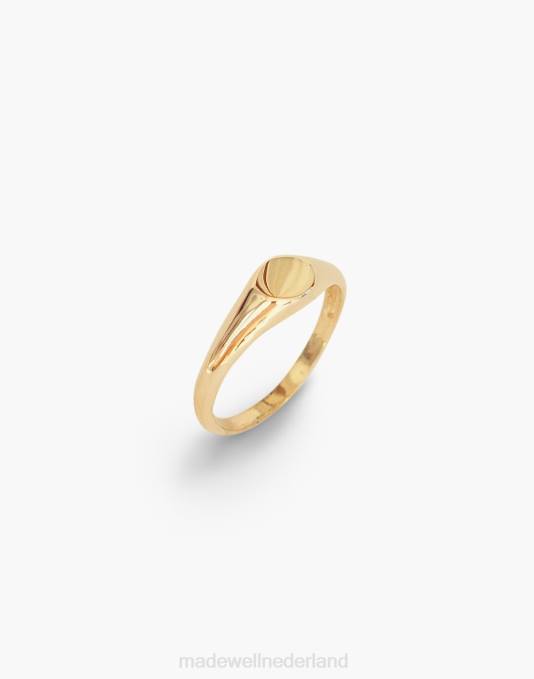 juwelen goud ZVH61765 Madewell Kinn kleine zegelring vrouwen