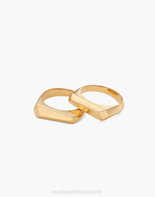 juwelen goud ZVH62254 Madewell soko sura stapelringen vrouwen