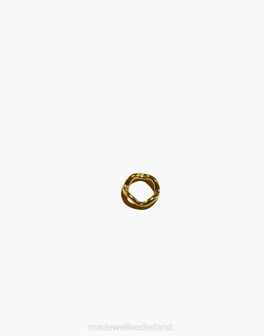 juwelen goud ZVH62295 Madewell studio conchita vergulde onda-ring vrouwen
