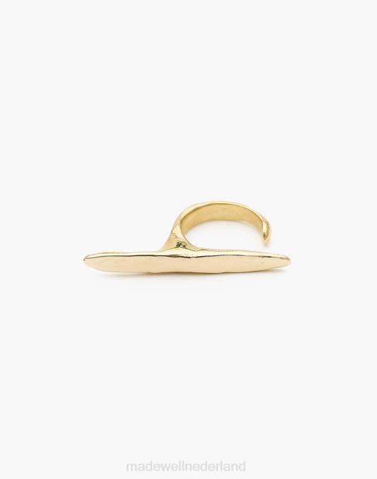 juwelen goud ZVH6991 Madewell Odette New York ligne ring vrouwen