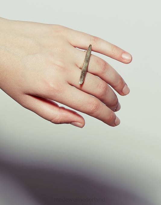 juwelen goud ZVH6991 Madewell Odette New York ligne ring vrouwen