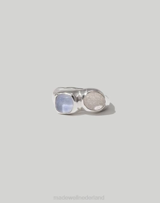 juwelen multi ZVH61802 Madewell cled duo sculptuurring vrouwen