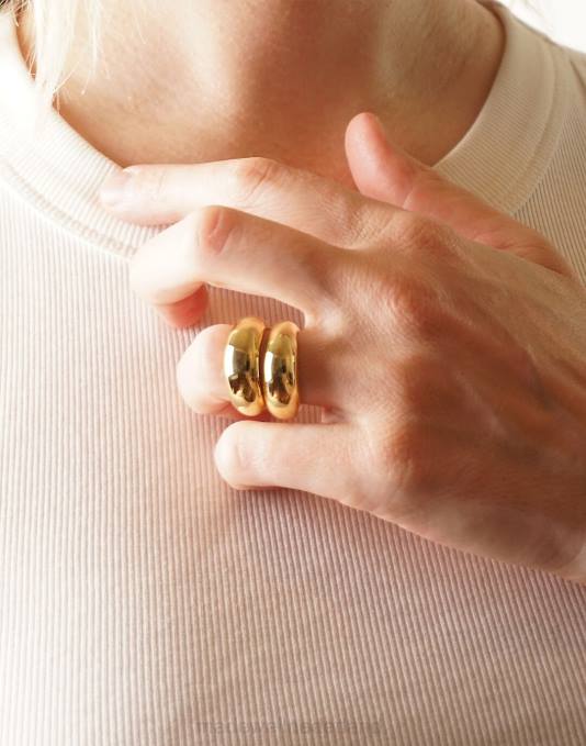 juwelen zilver ZVH61403 Madewell Charlotte Cauwe Studio Bubble-ringset vrouwen