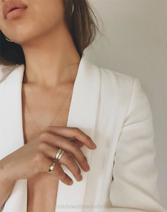 juwelen zilver ZVH61775 Madewell kinn dare to love koepelring i vrouwen