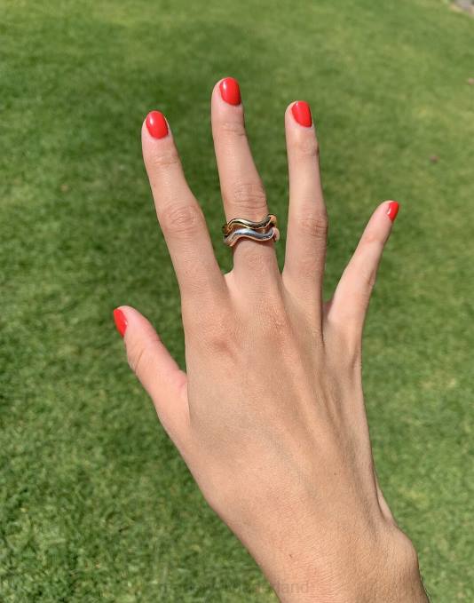 juwelen zilver ZVH62299 Madewell studio conchita sterling onda-ring vrouwen