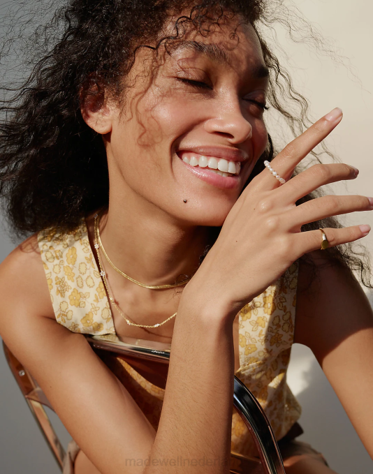 juwelen zoetwaterparel ZVH6984 Madewell parel kralen ring vrouwen