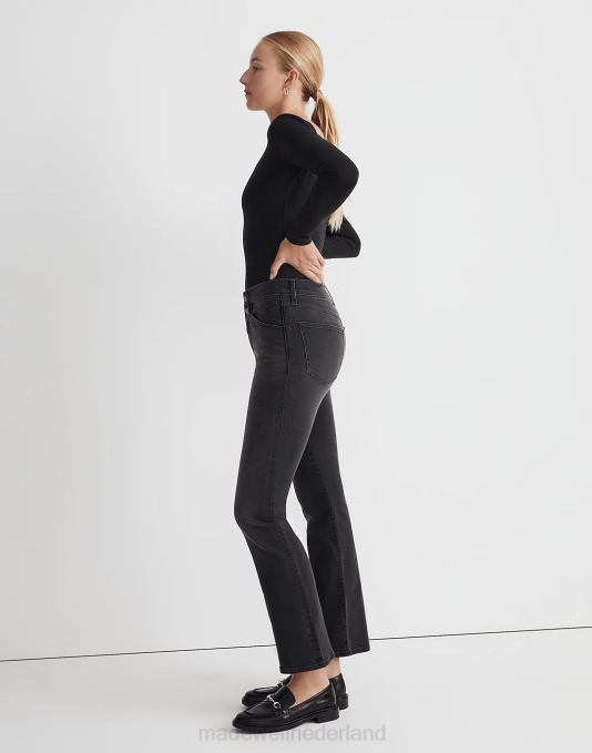 kleding Beckley wassen ZVH61106 Madewell kick-out crop jeans vrouwen