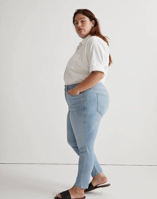 kleding Charlemont wassen ZVH62534 Madewell plus een 10'' skinny crop jeans met hoge taille vrouwen