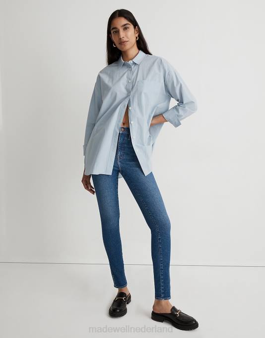 kleding Eardley wassen ZVH62542 Madewell 10'' skinny jeans met hoge taille vrouwen