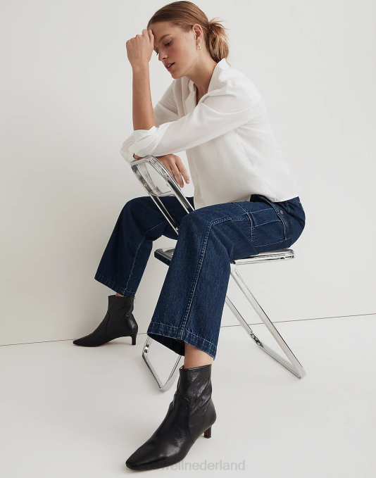 kleding Martindale wassing ZVH61074 Madewell laaghangende rechte cargojeans vrouwen