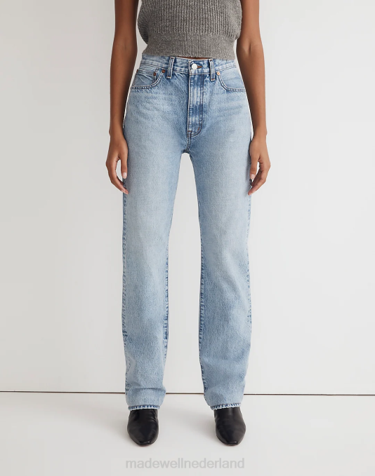 kleding Mercer wassen ZVH61118 Madewell de rechte jeans uit de jaren 90 vrouwen