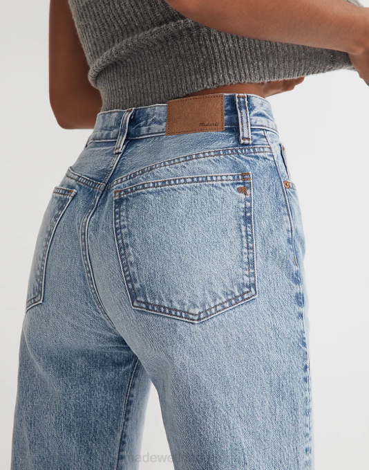 kleding Mercer wassen ZVH61118 Madewell de rechte jeans uit de jaren 90 vrouwen