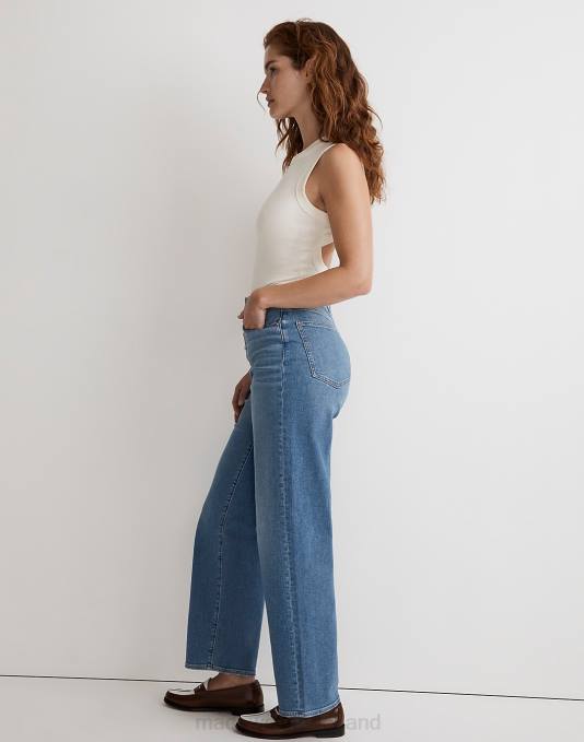 kleding Ohlman wassen ZVH62517 Madewell de ronde, perfecte vintage crop-jeans met wijde pijpen vrouwen